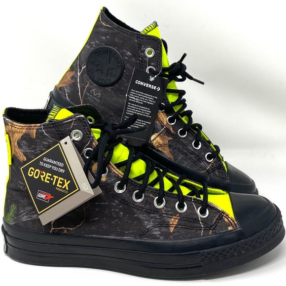 Converse Shoes - Converse Shoes Women's 169364C CHUCK 70 GTX High Black Lemon Venom Egret Canvas